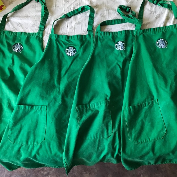 Starbucks Other - 4 Starbucks Aprons
